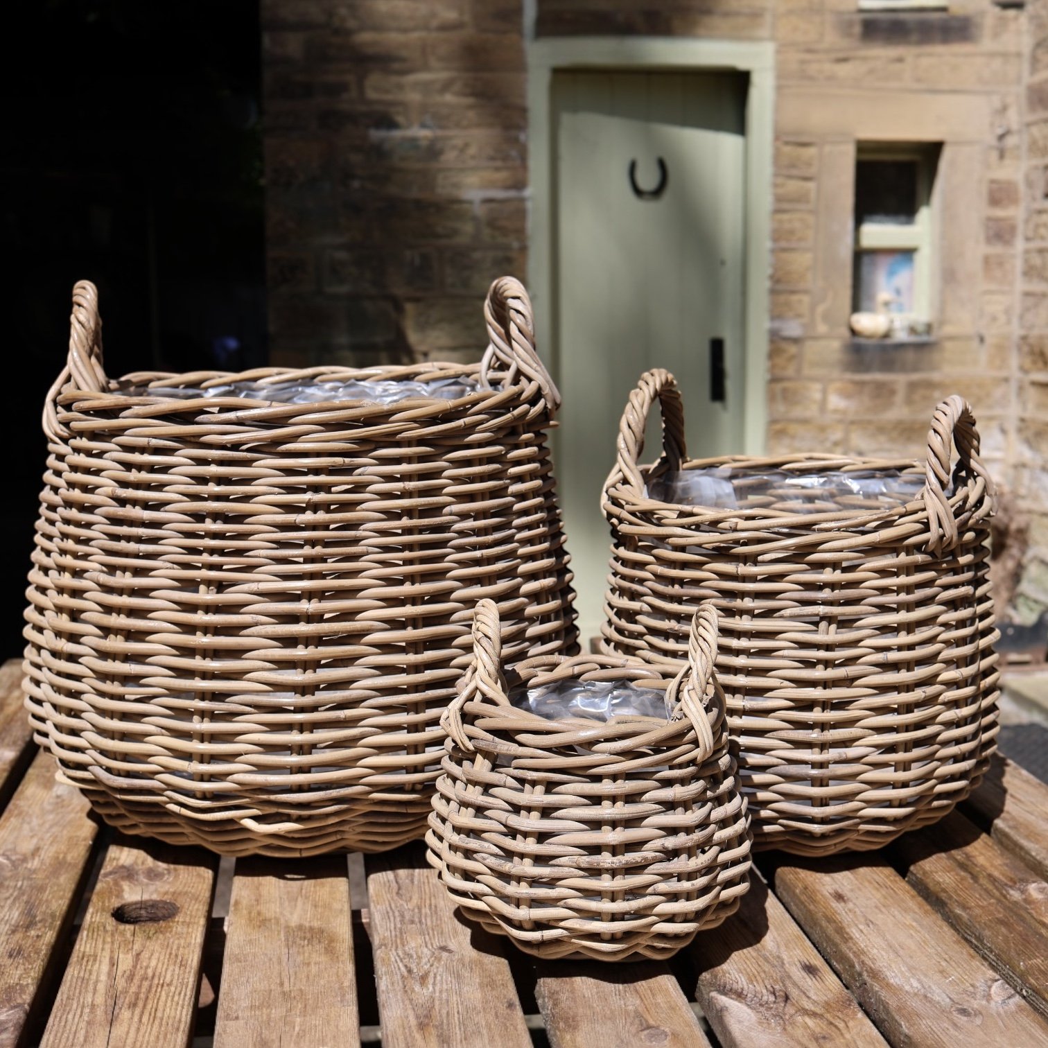 Rattan Planters